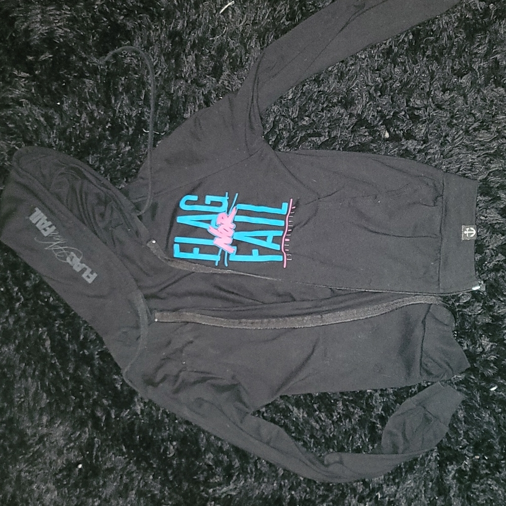 Flag nor fail zip-up